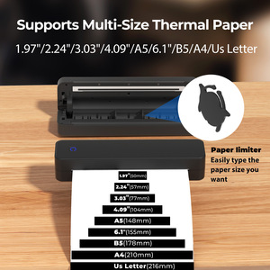 เครื่องพิมพ์ความร้อน Luckjingle MT80 ถาดใส่กระดาษ A4 เครื่องพิมพ์ข้อความอเนกประสงค์ เครื่องพิมพ์ฉลาก - Product Image 5