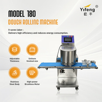 Machine à pâte à pizza automatique commerciale et presse à crêpes avec commande tactile haute efficacité en acier inoxydable 304