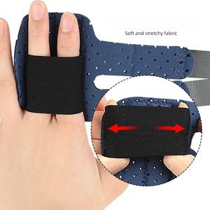 Support de bande d'aluminium Offres Spéciales Réglage auto-adhésif <span class=keywords><strong>velcro</strong></span> Sangle de fixation à deux doigts Attelle de fixation des doigts - Product Image 5