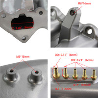 Múltiple de Admisión para Mitsubishi Evolution Lancer EVO 4 5 6 7 8 9 4G63 Turbo