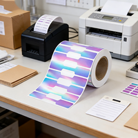 Etiquetas Autoadhesivas, Papel Térmico para Etiquetas, Papel Autoadhesivo para Imprimir Códigos de Barras, Direcciones, Envíos, Peso e Inventario