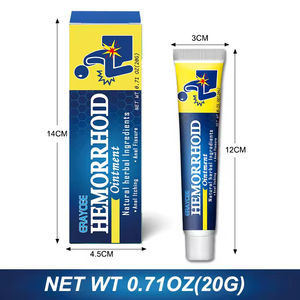 Pomada para hemorroides para aliviar el dolor de hemorroides, sangrado Anal, hinchazón, crema de eliminación de hemorroides a base de hierbas externas naturales - Product Image 3