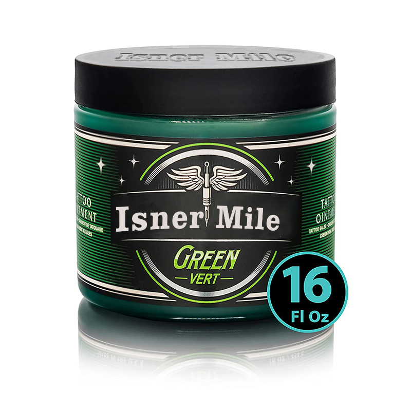 Green Tattoo Ointment for Artists and Aftercare Butter Essential Oils Petroleum Free Cruelty Free Lavender Balm