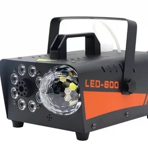 Machine à fumée compacte et portable 600W Magic-Ball, contrôlée par LED, tension universelle, multi-prises, émetteur de fumée de scène, brume pour <span class=keywords><strong>Escape</strong></span> Room - Product Image 3