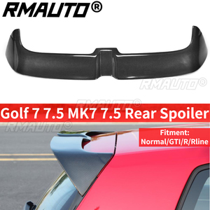 Alerón Trasero de Fibra de Carbono RMAUTO para Volkswagen VW Golf 7 Golf 7.5 MK7 MK7.5 GTI R, Alerón de Ventana, Alerón de Techo, Accesorios para Automóviles - Product Image 1