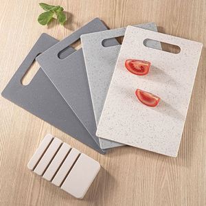 Hot Selling Product 4 Pcs Classification Cutting Board with Cutting Board Organizer Double Sided Cutting Board - Product Image 2