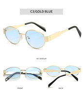 Vente flash - Lunettes de soleil de haute qualité, lunettes de soleil de luxe, logo personnalisé pour hommes et femmes, lunettes en métal