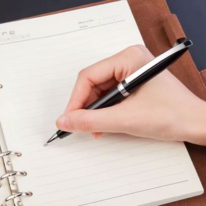 Stylos à bille en métal élégants et stylos multifonctions avec logo personnalisé - Product Image 2