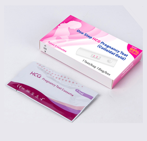 تقنية إنتاج اختبارات الحمل - شرائط اختبار هرمون الحمل (HCG) بطريقة الذهب الغروي، مريحة وحاصلة على شهادة CE - Product Image 2