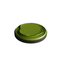 Gobelet pliable et rétractable en silicone durable, adapté aux aliments, pour les voyages en plein air