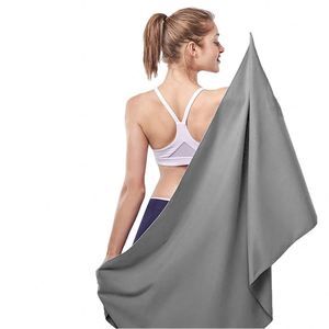 Toalla Deportiva de Microfibra Personalizada, Secado Rápido, Color Sólido, Absorbente de Sudor, para Gimnasio, Ejercicio, Yoga, Viajes - Product Image 4