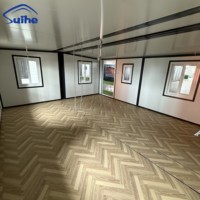 Casa Contenedor de Acero Prefabricada Modular Portátil de 20 pies para Exteriores