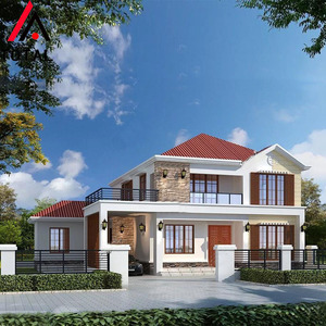 Ánh Sáng Máy Đo Thép Cấu Trúc Hiện Đại Giá Rẻ Di Chuyển Thiết Kế Mới Modular Trang Trí Đẹp Prefab Biệt Thự Thép Ánh Sáng - Product Image 2