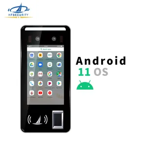HFSecurity FR05 Système de reconnaissance faciale Android Carte NFC Enregistrement de temps Terminal de reconnaissance faciale avec logiciel gratuit - Product Image 1