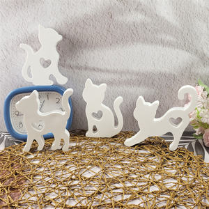 Handmade <b>Resin</b> Casting <b>Molds</b> for DIY Ins Style Decorative Ornaments <b>Silicone</b> Cat Figurine <b>Mold</b> X0238-2 Cake Tools - Product Image 3
