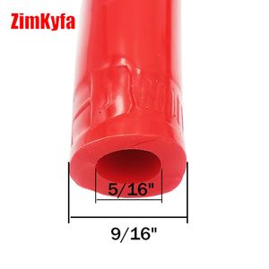 Conjunto de Línea de Gas para Cerveza con Manguera de Aire Roja de 1.5M y Abrazaderas de Acero Inoxidable para Equipos de Elaboración de Cerveza Casera - Product Image 6