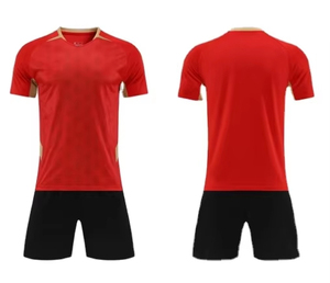 Maglia da Calcio Vintage 2025 Versione Giocatore ad Asciugatura Rapida, Uniformi da Allenamento della Squadra Turca, Set con Taglio Automatizzato KUYI 100% - Product Image 3