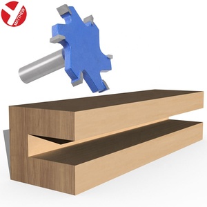 Frese per Router con Gambo Rotondo da 12mm e 1/2" per Taglio e Rifilatura, 6 Lame in Carburo, Utensili per Lavorazione del Legno - Product Image 4