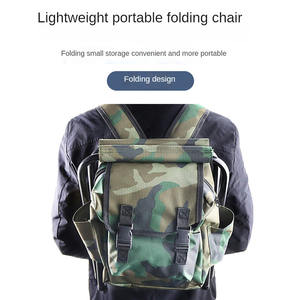 Custom Folding Fishing Stool <b>Backpack</b> Chair <b>Cooler</b> <b>Backpack</b> - Product Image 4
