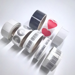 Siêu thị an ninh dính mã vạch nhãn dán chống trộm <span class=keywords><strong>RF</strong></span> giấy báo động mềm nhãn tag dùng một lần 8.2MHz <span class=keywords><strong>EAS</strong></span> <span class=keywords><strong>RF</strong></span> nhãn - Product Image 6