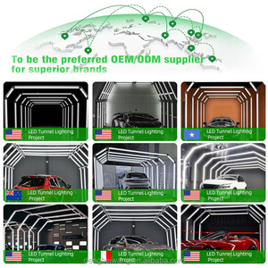 ZG/E1011 Usine Auto Détaillant Lumière <span class=keywords><strong>Garage</strong></span> Lavage De Voiture Tunnel Voiture Showroom Conception Professionnel Entretien De La Voiture Led Atelier Lumière - Product Image 6