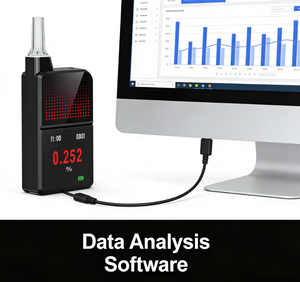 Simulateur d'haleine H3PRO Calibrator – Analyseur numérique d'alcoolémie à succès – Test d'alcoolémie - Product Image 1