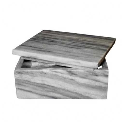 2021 новый дизайн, домашняя декоративная шкатулка для драгоценностей из черного мрамора для украшения, каменная мраморная шкатулка для продажи и оптовой продажи