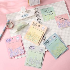 Stationery Sticky Note Cute <b>Memo</b> <b>Pad</b> School Supplies Kawaii Notepad Self-Adhesive Creative - Product Image 1