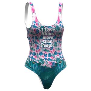 Traje de Baño Personalizado 2025, Sexy, Talla Grande, con Bloques de Color, para Chicas y Mujeres, Traje de Baño de Una Pieza con Tanga - Product Image 2