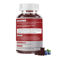 Pour la biosanté GMP Halal KSM-66 Ashwagandha Maca Racine Gommes pour l'équilibre hormonal des femmes Libido et Booster d'humeur pour adultes