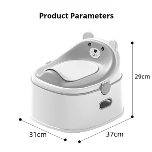 3-in-1 Multi-funzionale sedile del water per bambini orinatoio e <span class=keywords><strong>vasino</strong></span> per i ragazzi e le ragazze con modello animale materiale plastico - Product Image 4