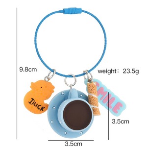 Bán Buôn <span class=keywords><strong>2025</strong></span> Phổ Biến <span class=keywords><strong>Keychain</strong></span> 3D Nhựa Dễ Thương Nhỏ Vịt Cốc Cà Phê <span class=keywords><strong>Keychain</strong></span> Mặt Dây Chuyền Xe <span class=keywords><strong>Keychain</strong></span> Vòng - Product Image 5