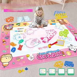 Lienzo de agua mágico súper grande transfronterizo, juguetes de dibujo para niños, pintura de agua transparente, pintura de agua de grafiti repetida - Product Image 1