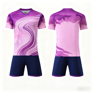 Camiseta de <span class=keywords><strong>entrenamiento</strong></span> de fútbol personalizada <span class=keywords><strong>Barca</strong></span> Thai versión 2025 con logotipos bordados uniforme de fútbol - Product Image 1