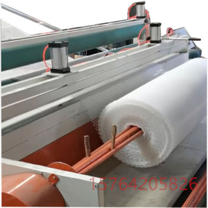 Tienda de campaña Nuevo diseño PE Geonet Máquina Advertencia Malla Rejilla Valla Red Línea de extrusión Malla protectora Máquina de fabricación de redes para película de alambre - Product Image 5