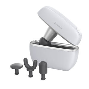 <span class=keywords><strong>Mini</strong></span> Pistola de Masaje de Bolsillo con Estuche Magnético Inalámbrico, 4 Cabezales de Silicona, 800 mAh, Masajeador Corporal Vibratorio Portátil - Product Image 4