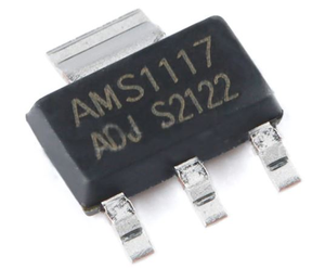 Kit de circuits intégrés Ams1117-adj, composants électroniques, puce IC AMS1117-ADJ - Product Image 1