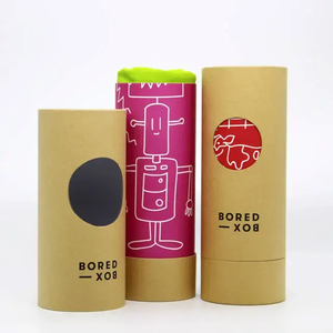 Thiết kế sáng tạo nhỏ 3 mảnh kính thiên văn vòng hộp các tông bao bì Kraft hộp giấy - Product Image 3