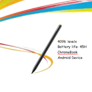 Stylet Usi Compatible avec <span class=keywords><strong>chrom</strong></span>-ebook 4096 niveau de pression stylet actif - Product Image 1