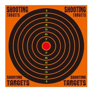 Sport shooting 12 inch Splatte Reactive Self Adhesive Shooting Targets Training Target Paper