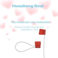 HS-CS 3004 Huasheng Brand 2400N Strength Custom Colors Factory Direct Supply Customizable Seal Cable Seal