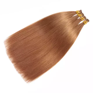 ร้านเสริมสวยจัสมินบิวตี้  ต่อผมแท้คุณภาพสูง  ปลายผมเรียบ  แบบ I-Tip  ติดทนนาน  ยาว 24 นิ้ว  แบบ U-Tip  53 สี  สำหรับช่างทำผม - Product Image 5