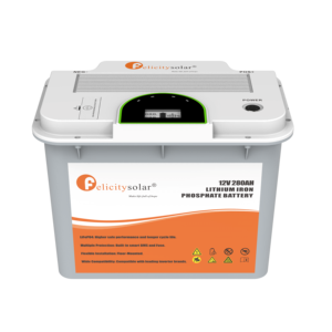 Pack de batteries LiFePO4 Felicitysolar 12V 280Ah Série FLA12280 - Product Image 2