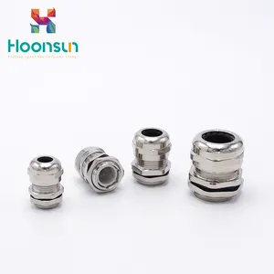 Hoonsun cable gland M36x1.5 ip68 brass junction box gland with anti-rotation protection