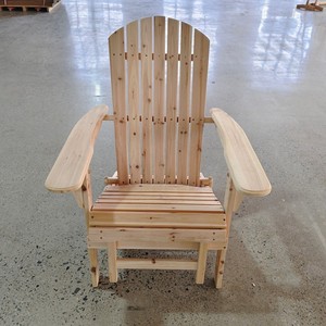 Chaise <span class=keywords><strong>de</strong></span> <span class=keywords><strong>jardin</strong></span> DISHI, mobilier d'extérieur, bois massif, chaise longue Adirondack moderne à capot, pliable, peinture écologique à base d'eau - Product Image 5