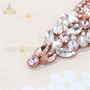 Cinturón elegante con diamantes de imitación para vestido de novia, estilo <span class=keywords><strong>Amazon</strong></span>, venta al por menor - Product Image 4