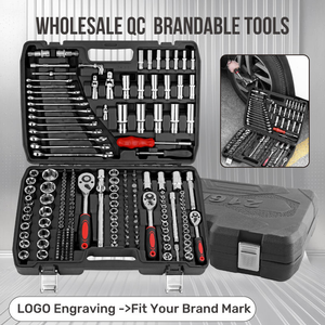 Wholesale 216 pcs Combination Spanners & Socket Mechanic <b>Tool</b> <b>Set</b> Box with 72T Socket Wrench Hard Case for Auto Repair OEM/ODM - Product Image 2
