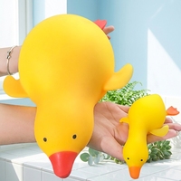 Funboxes Canard Géant Anti-Stress Jouet à Étirer Grande Oie Blanche Jouets Fidget Squishy Amusant Anti-Stress pour Enfants et Adultes Cadeau