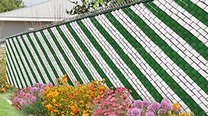 HUGELEAF UV Resistance <b>PVC</b> Privacy Screen Fence <b>Strips</b> for Single and Double Wire Fences Weatherproof Decorative Garden - Product Image 6