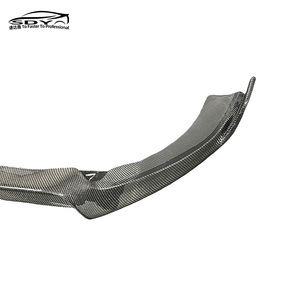 W213 Classe E Haute Qualité Fibre de Carbone Style BS Lèvre Avant Lèvre Pare-chocs Avant Pour <span class=keywords><strong>Mercedes</strong></span> Benz Classe E E260 <span class=keywords><strong>E320</strong></span> E400 - Product Image 5